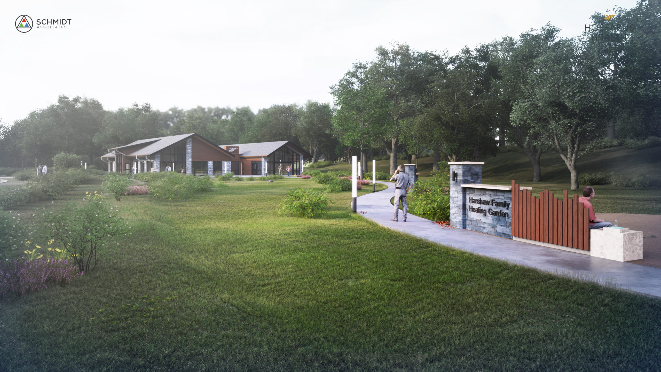 Peaceful grounds and gardens